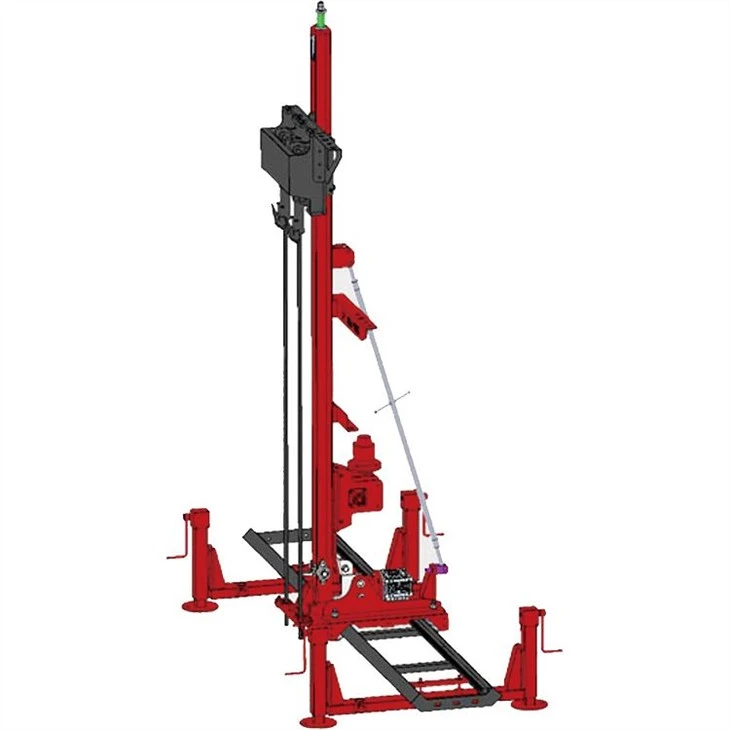 Two-hammer Rock Driller
